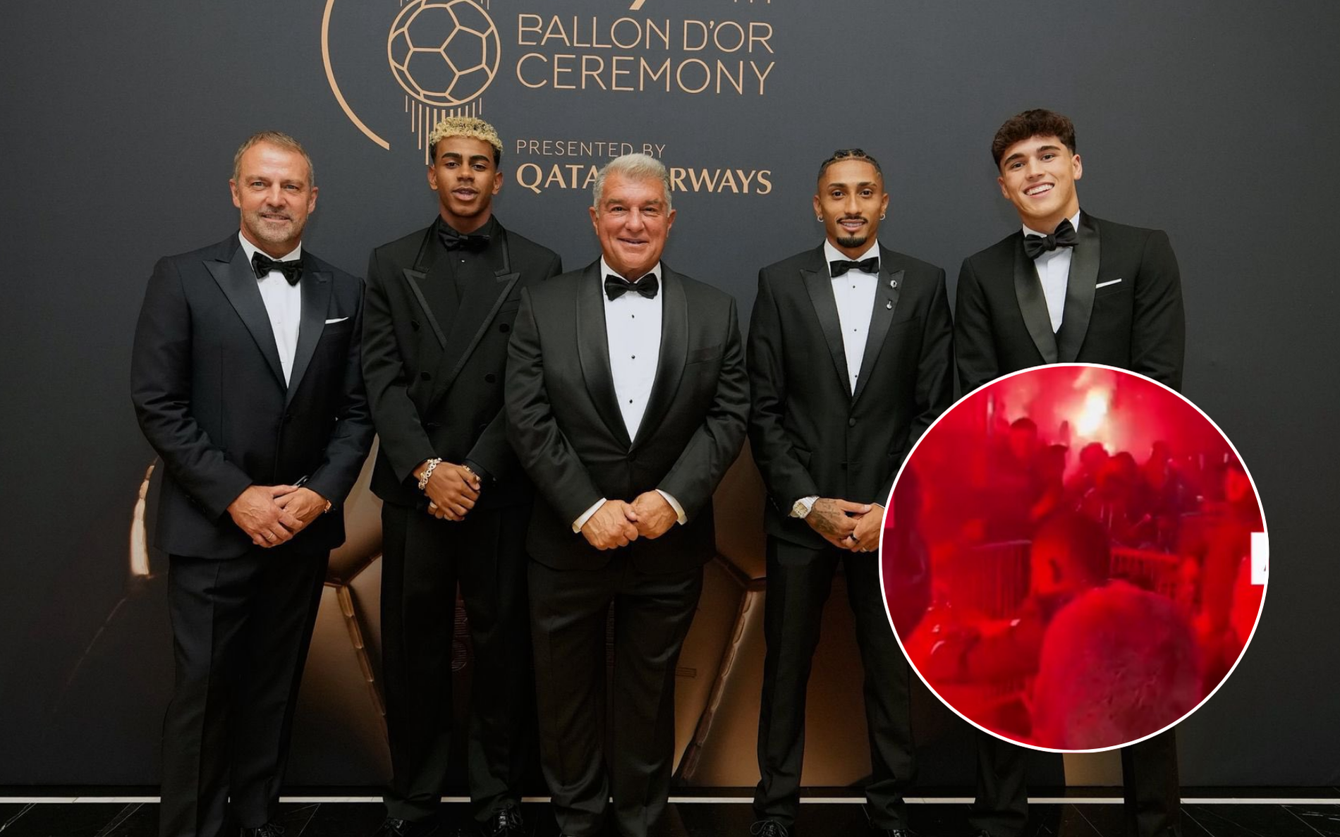 Víctimas de la Pasión Azulgrana: Tensiones en el Estadio Europeo después de un enfrentamiento sin precedentes entre hinchas y jugadores del PSG y Barcelona.