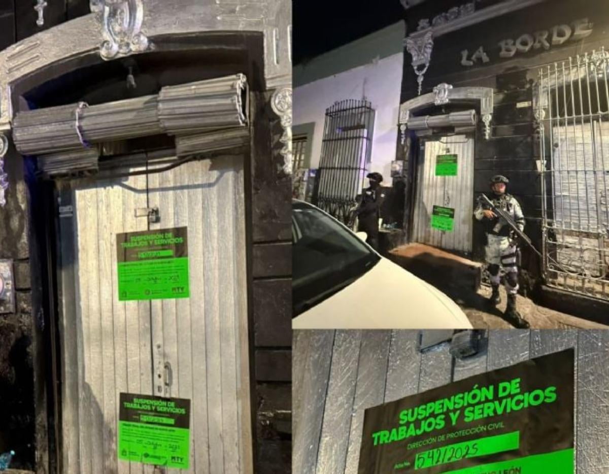 "La batalla contra la delincuencia gana terreno en Monterrey: operación policial desarticula banda de delincuentes y cierra establecimientos relacionados con la violencia"