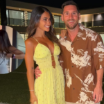 La enigmática mujer que apareció en el festejo de Messi en Fin de Año